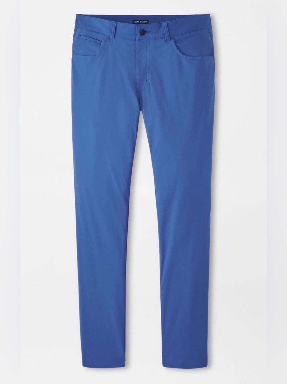 Peter Millar Men's Bingham Performance 42x30 Ocean Blue Five-Pocket Pant NWT